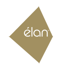 Elan brand image logo, minimalist shape