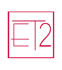 ET2 Lighting brand logo, powerful design