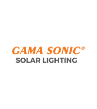 Gama Sonic brand logo, vivid orange style