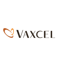 Vaxcel brand logo image, a clean style
