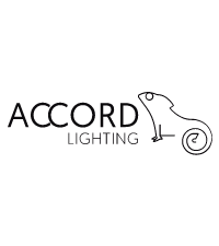 Accord Lighting brand logo, modern design 