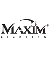 Maxim Lighting brand logo, text-only design