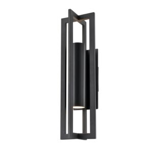Astrid Outdoor 2-Light Outdoor Wall Sconce in Black