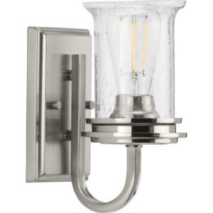 Winslett 1-Light Bathroom Vanity Light in Brushed Nickel