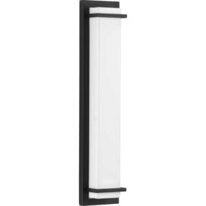 Z-1080 LED 2-Light LED Outdoor Wall Sconce in Black