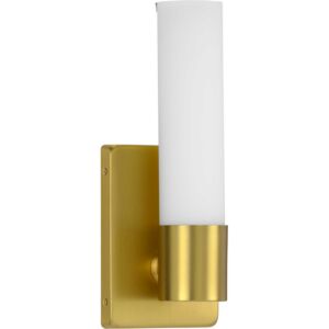 Blanco LED 1-Light LED Wall Bracket in Satin Brass