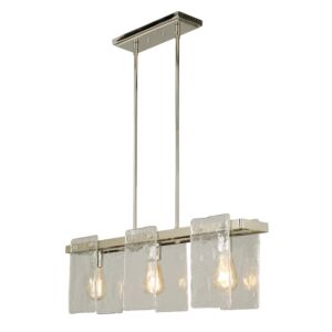 Wolter 3-Light Pendant in Polished Nickel