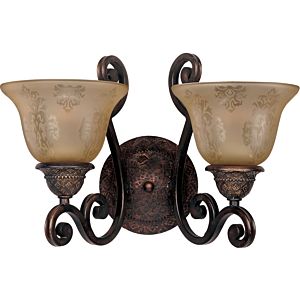 Maxim Lighting Symphony 2 Light Wall Sconce in Oil Rubbed Bronze