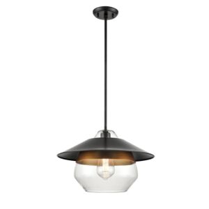 Chevalier 1-Light Pendant in Multiple Finishes and Graphite