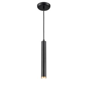 Baffin 1-Light Pendant in Multiple Finishes and Ebony