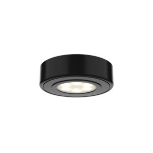 3-Light LED Puck in Black