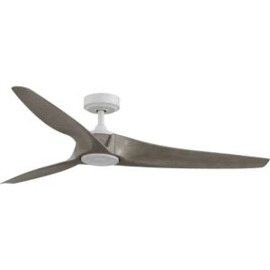 Manvel 60" Outdoor Ceiling Fan in Cottage White