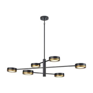 DVI Temagami 1-Light LED Linear Pendant in Multiple Finishes and Graphite