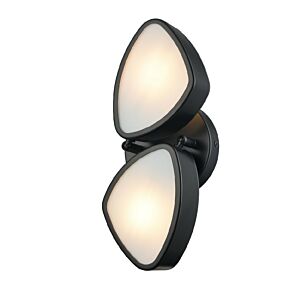 Northen Marches 2-Light Wall Sconce in Ebony