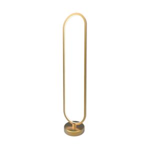 Perigee Ac LED LED Floor Lamp in Brass
