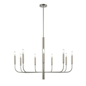 Olivia 9-Light Chandelier in Multiple Finishes and Platinum