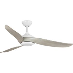 Conte 1-Light 52" Outdoor Ceiling Fan in Satin White