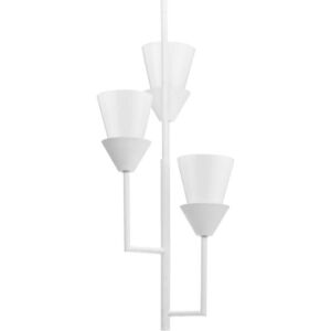 Pinellas 3-Light Pendant in White Plaster