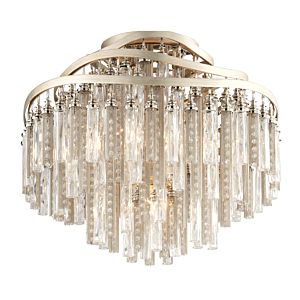  Chimera Ceiling Light in Tranquility Silver Leaf