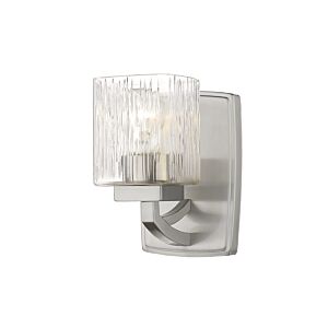 Z Lite Zaid 1 Light Wall Sconce In Brushed Nickel