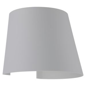 Access Cone 2 Light Outdoor Wall Light in Satin