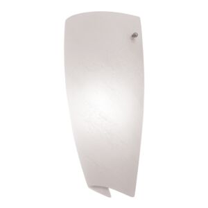 Daphne 1-Light Wall Sconce in Brushed Steel
