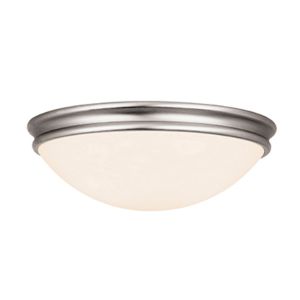 Access Atom 2 Light Ceiling Light in Brushed Steel