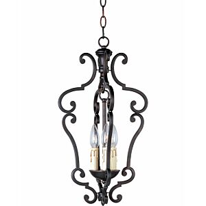 Richmond 3-Light Entry Foyer Pendant in Colonial Umber
