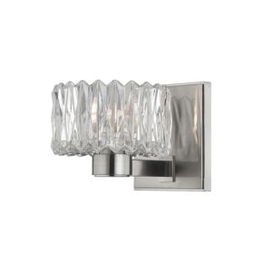 Hudson Valley Anson 6 Inch Bathroom Vanity Light in Satin Nickel