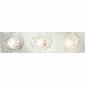 Broadway-Deluxe 3-Light Bathroom Vanity Light Bracket in Polished Chrome