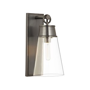 Z-Lite Wentworth 1-Light Wall Sconce In Plated Bronze