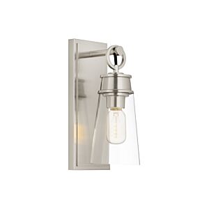 Z Lite Wentworth 1 Light Wall Sconce In Brushed Nickel