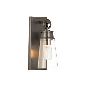 Z-Lite Wentworth 1-Light Wall Sconce In Plated Bronze