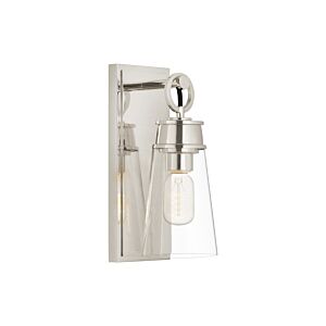Z-Lite Wentworth 1-Light Wall Sconce In Polished Nickel