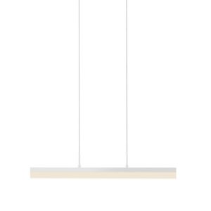 Sonneman Stiletto 24.25 Inch LED Pendant in Satin White