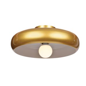 Access Bistro Ceiling Light in Gold and White