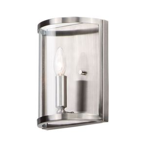  Sentinel Wall Sconce in Satin Nickel