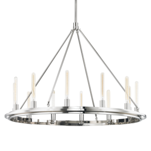  Chambers Pendant Light in Polished Nickel