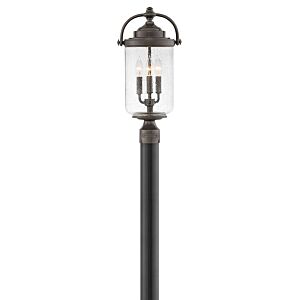 Hinkley Willoughby 3-Light Outdoor Light In Oil Rubbed Bronze