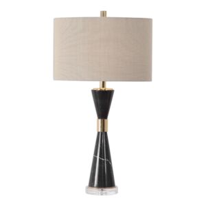 Alastair 1-Light Table Lamp in Plated Gold