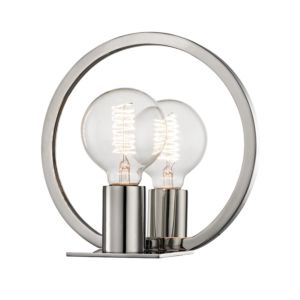 Hudson Valley Falkner 8 Inch Wall Sconce in Polished Nickel