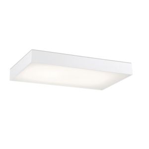 Eurofase Mac 1-Light Ceiling Light in White