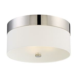 Libby Langdon for Crystorama Grayson 16 Inch Ceiling Light in Polished Nickel