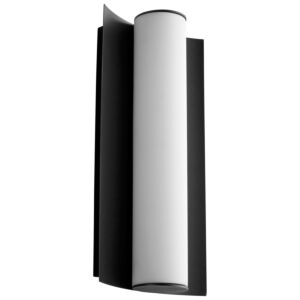 Wave 1-Light LED Wall Sconce in Black
