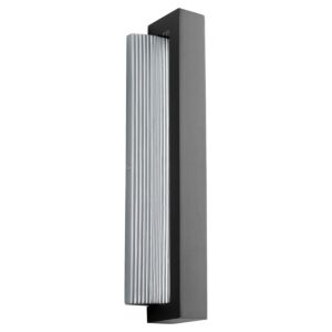 Verve 1-Light LED Outdoor Wall Sconce in Black