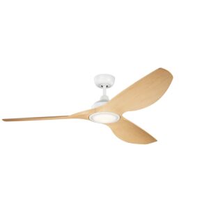 Imari 1-Light 65" Ceiling Fan in Matte White