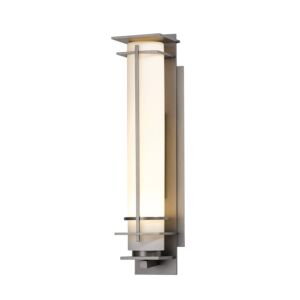 Hubbardton Forge 20 Inch After Hours Outdoor Sconce in Coastal Burnished Steel