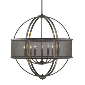 Colson 9-Light Chandelier with Shades