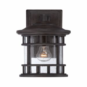 Vista II 1-Light Wall Sconce in Black Coral