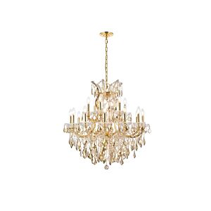 Maria Theresa 19-Light 19 light Chandelier in Gold